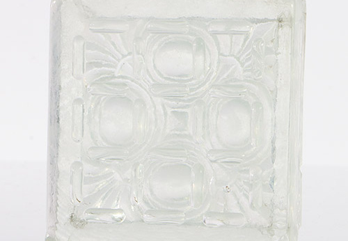 Dalle carrée en verre Quadralith